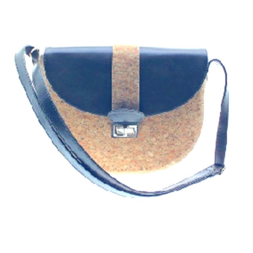 Cork Handbag - Shoulder Strap - Vegan Leather